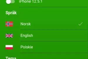 The app now speaks Norwegian, English and Polish