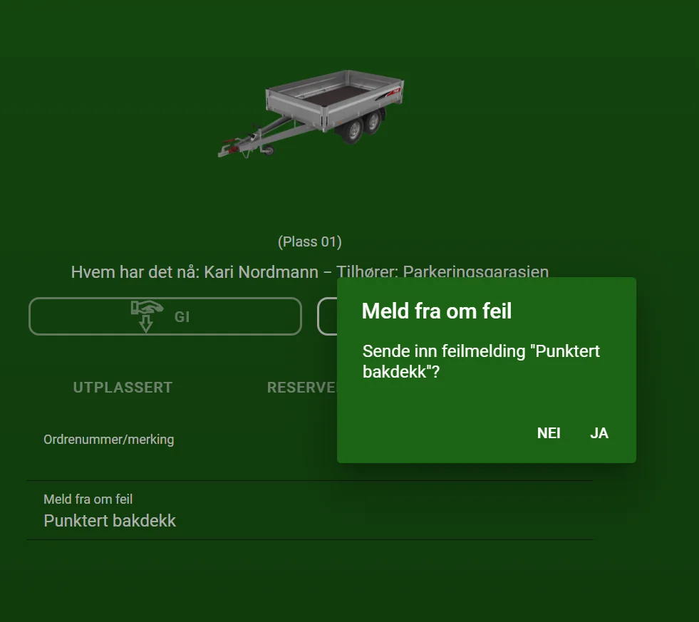 Tools with errors/faults?